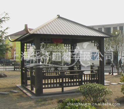 塑木亭子 亭子 户外亭子 园林景观亭子 凉亭亭子 欧式亭子 防腐木
