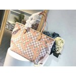 牛皮变色牛皮女包原单尾货大溪地系列NEVERFULL购物袋